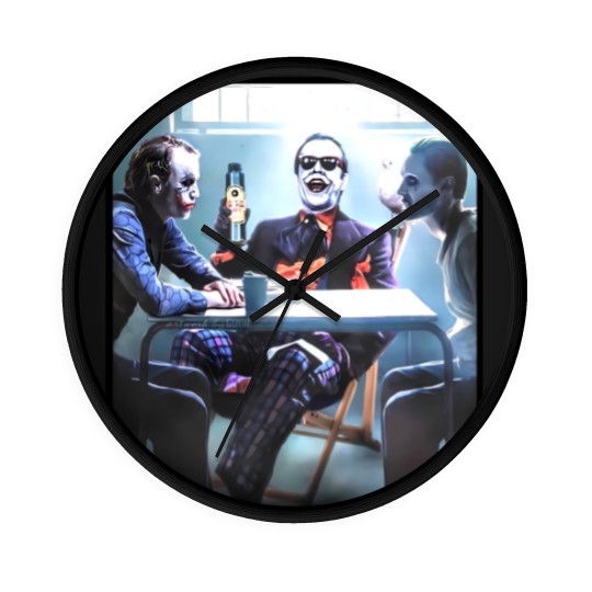 Discover Joker Evolution Heith Ledger Jack Nicholson Jared Leto Wall Clocks
