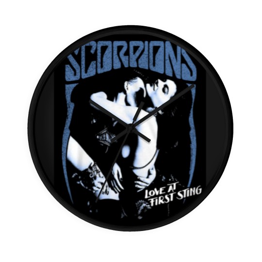 Discover Scorpions First Sting Wall Clocks