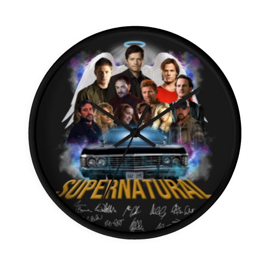 Discover 15 Seasons of Supernatural - Supernatural - Wall Clocks