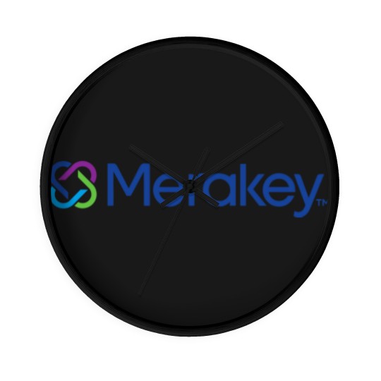 Discover Merakey Logo Sweat Wall Clocks
