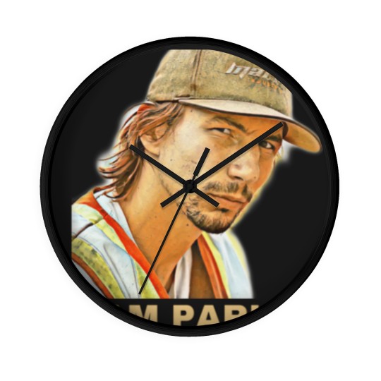 Discover Team Parker Gold Rush Triblend Wall Clocks