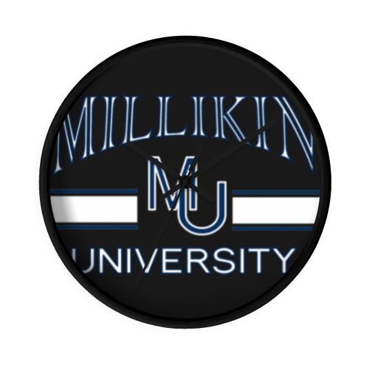 Discover Millikin 1901 University Apparel birthday christma Wall Clocks