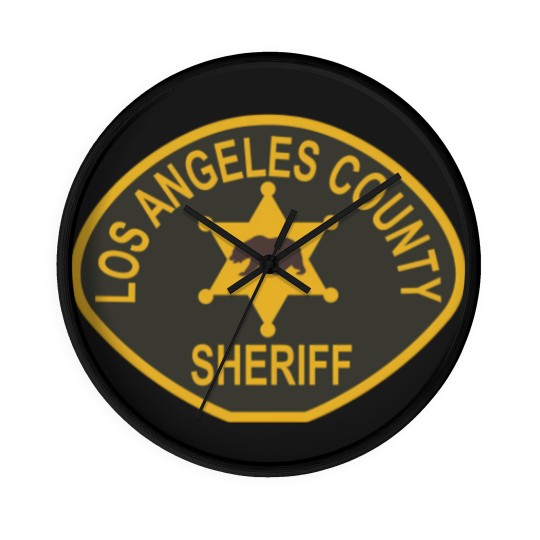 Discover Los Angeles County Sheriff Wall Clocks