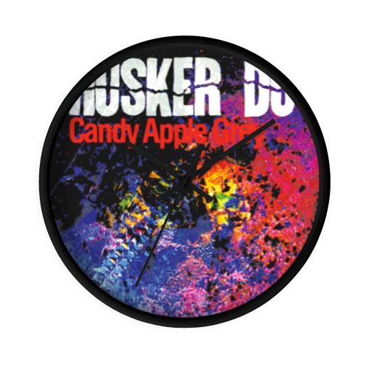 Discover HUSKER DU MUSIC PUNK Wall Clocks