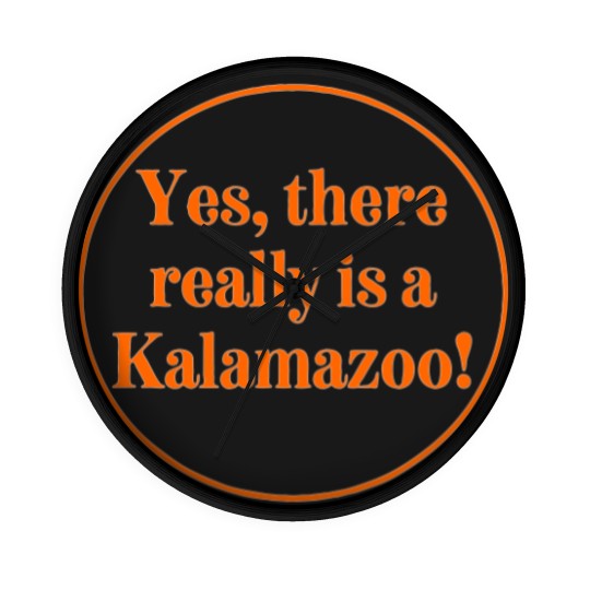 Discover Yes There Really Is A Kalamazoo Michigan Throwback Wall Clocks