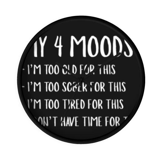 Discover My 4 Moods Wall Clocks