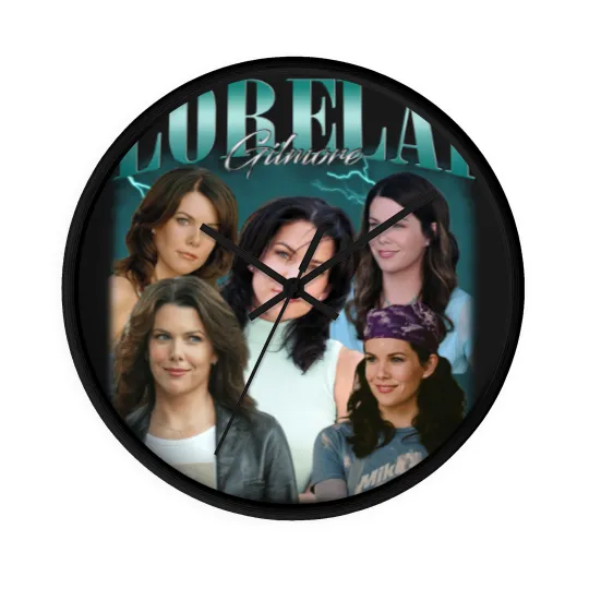 Discover Lorelai Gilmore Wall Clocks, Lorelai Gilmore Vintage, Lorelai Gilmore Wall Clocks, Lorelai Gilmore Tees