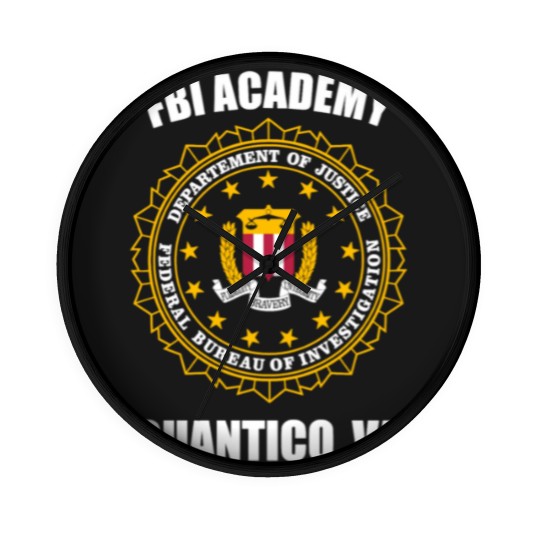 Discover FBI Academy Wall Clocks