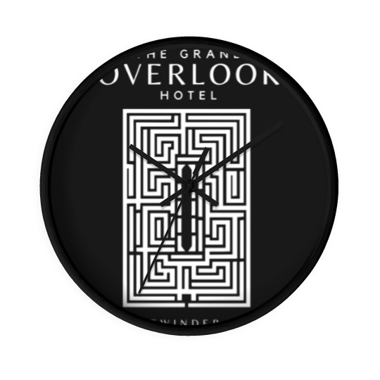 Discover The Grand Overlook Hotel Maze Wall Clocks, The Shining Wall Clocks