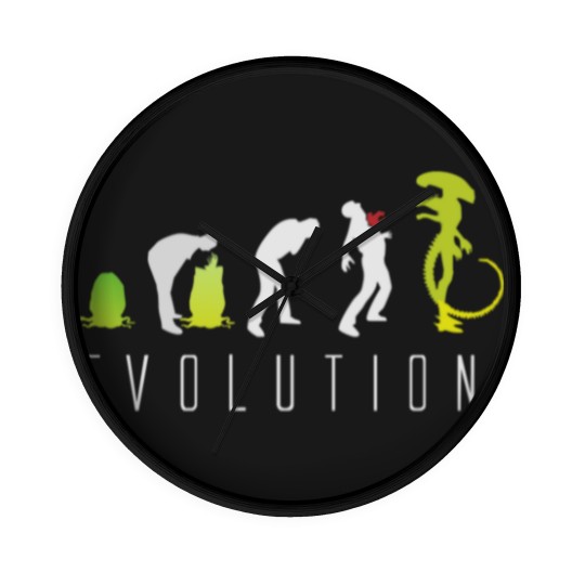 Discover Evolution of Alien Wall Clocks