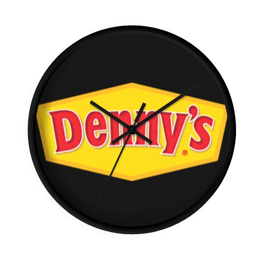 Discover Denny's Logo Wall Clocks