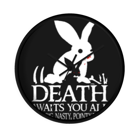 Discover Tim the Enchanter - Death awaits you all Wall Clocks