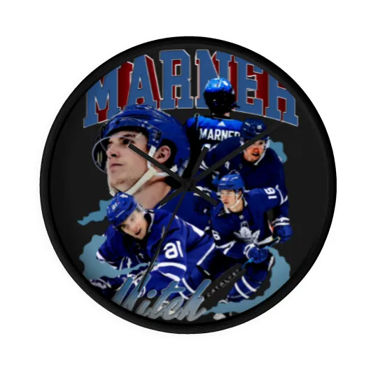 Discover Mitch Marner Wall Clocks Graphic Sport Wall Clocks Player  Bootleg Unisex Wall Clocks