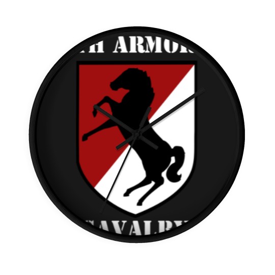 Discover 11th Armored Cavalry Regiment Wall Clocks