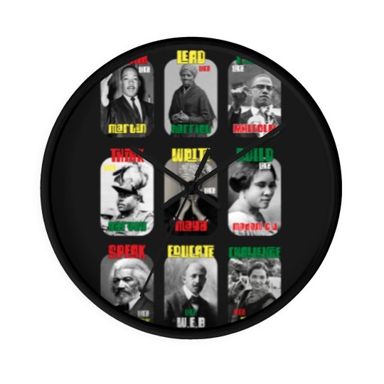 Discover Greatest african americans 2020 Black history month gift - Black History Month 2020 - Wall Clocks