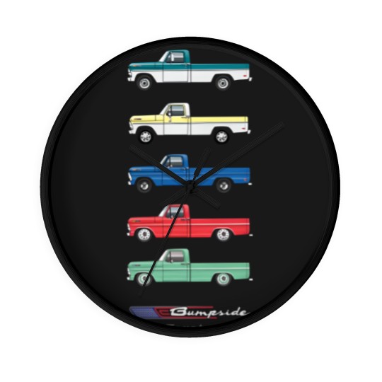 Discover 5 line Bumpside - 1968 F100 - Wall Clocks