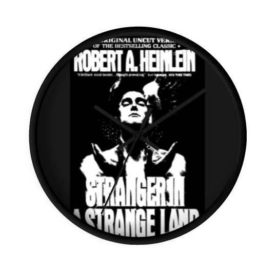 Discover STRANGER IN A STRANGE LAND- ROBERT HEINLEIN Wall Clocks