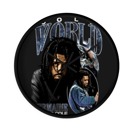 Discover Vintage J Cole Wall Clocks, Jay Cole American Rapper Wall Clocks, The off Season Album Wall Clocks