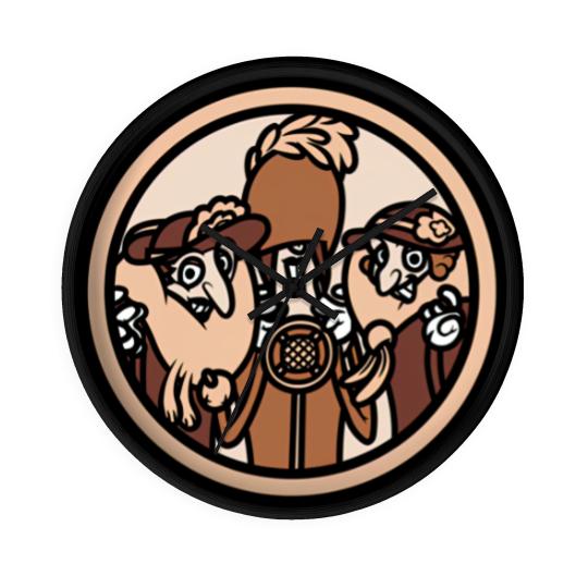 Discover Les Triplettes de Belleville Wall Clocks