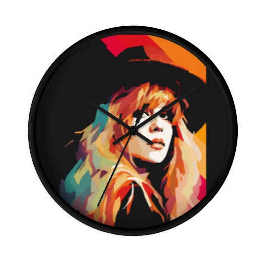 Discover Stevie Nicks WPAP Wall Clocks