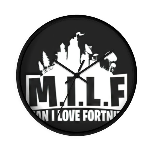 Discover Man I Love 4tnite Wall Clocks