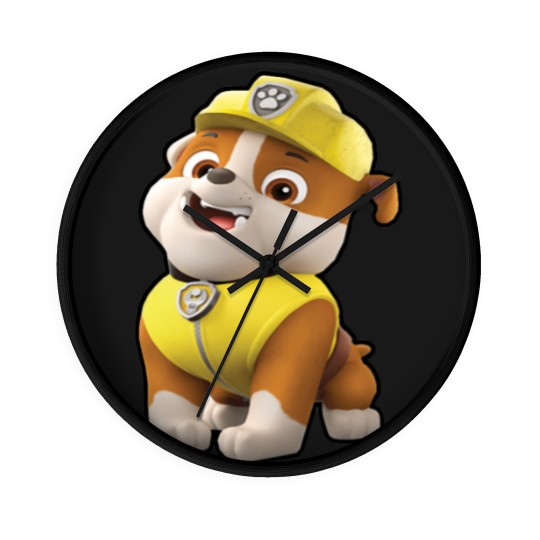 Discover PAW-Patrol Rubble Wall Clocks