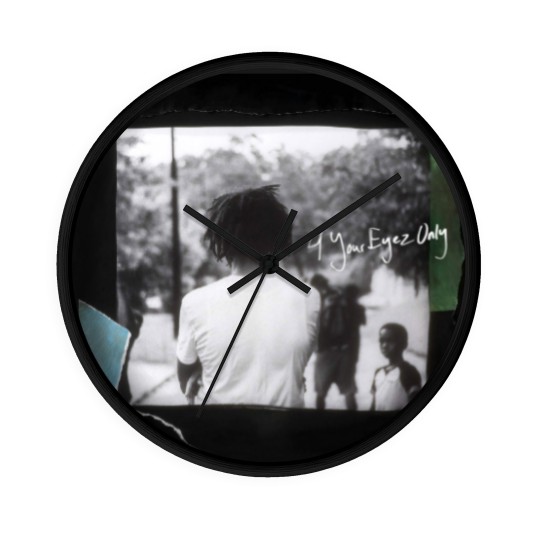 Discover J Cole - 4 Your Eyez Only Wall Clocks