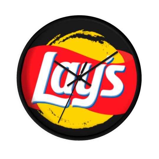 Discover Lays Snack Wall Clocks