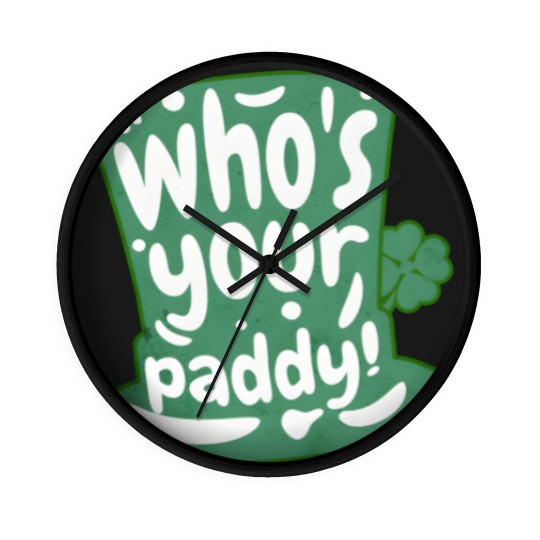 Discover Who's Your Paddy - Paddy - Wall Clocks