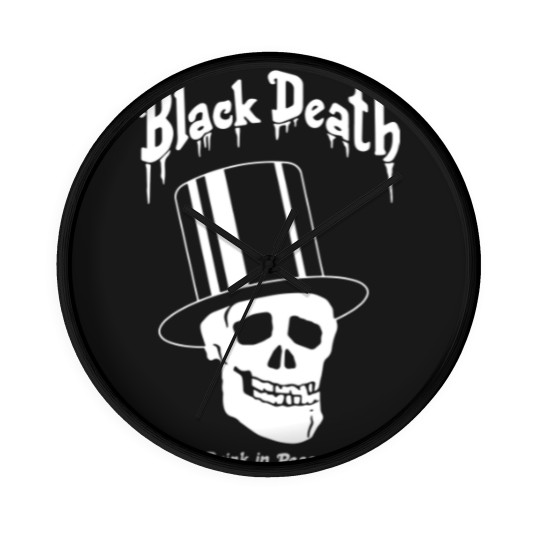 Discover Black Death Vodkas N Roses Wall Clocks