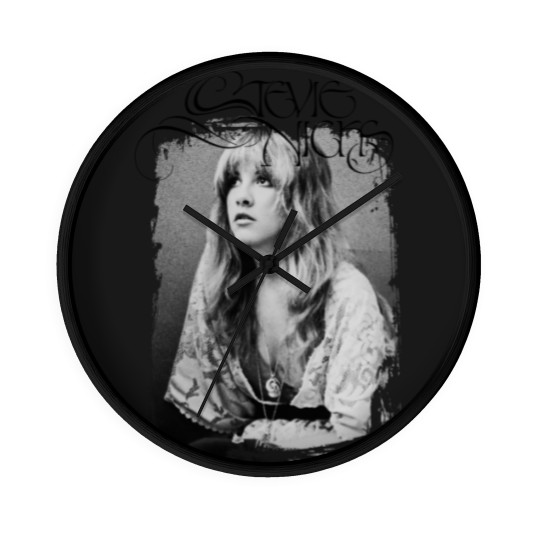 Discover Stevie Nicks Fleetwood Mac 1970's Rock N Roll Band Concert Wall Clocks