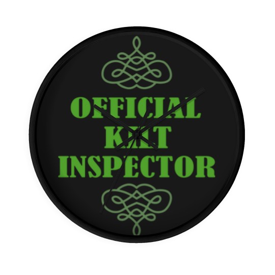 Discover  kilt INSPECTOR Wall Clocks