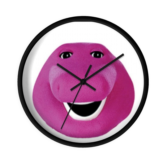 Discover Barney Face Wall Clocks