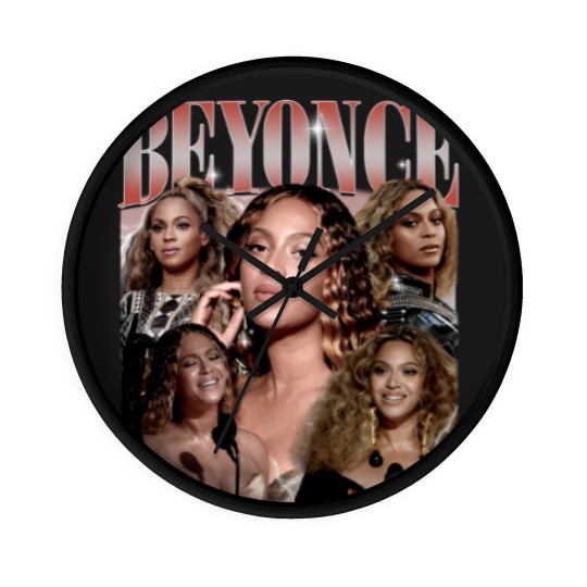 Discover Renaissance Beyonce 90s Vintage Wall Clocks, Beyonc Fan Wall Clocks