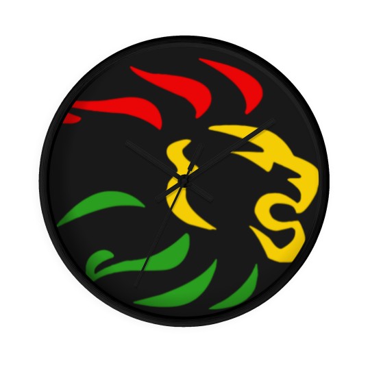 Discover Rasta Lion reggae Wall Clocks