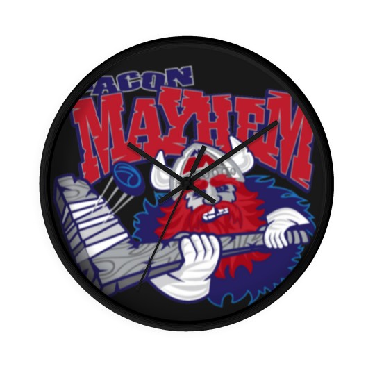 Discover Macon-Mayhem-Premium Wall Clocks