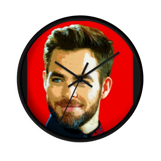 Discover chris pine - Chris Pine - Wall Clocks