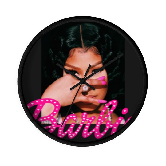 Discover Nicki Minaj Barbi Girl Wall Clocks| Queen of Rap Wall Clocks