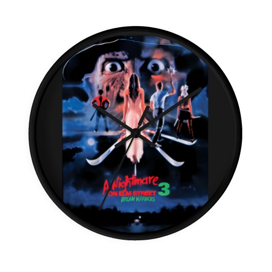 Discover A Nightmare On Elm Street 3 Wall Clocks
