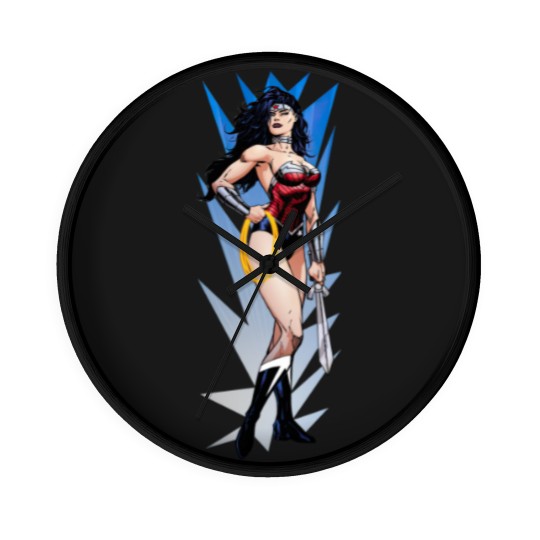 Discover Wonder Woman & Sword Wall Clocks