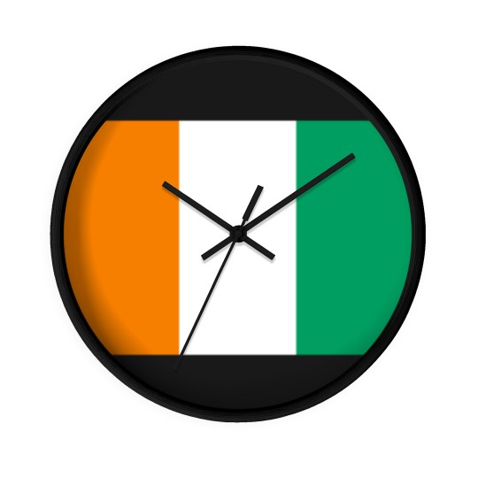 Discover Ivory Coast Flag Wall Clocks