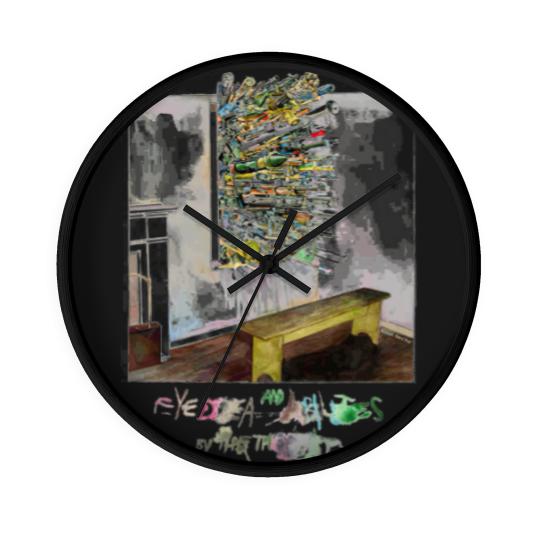 Discover Eyedea (by the throat) Wall Clocks