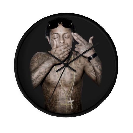 Discover Lil Wayne Rap Vintage Wall Clocks, Tha Fix Before Tha VI Wall Clocks