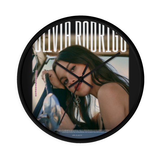 Discover Meet Olivia Rodrigo Sour Tour Wall Clocks, Olivia Rodrigo Wall Clocks