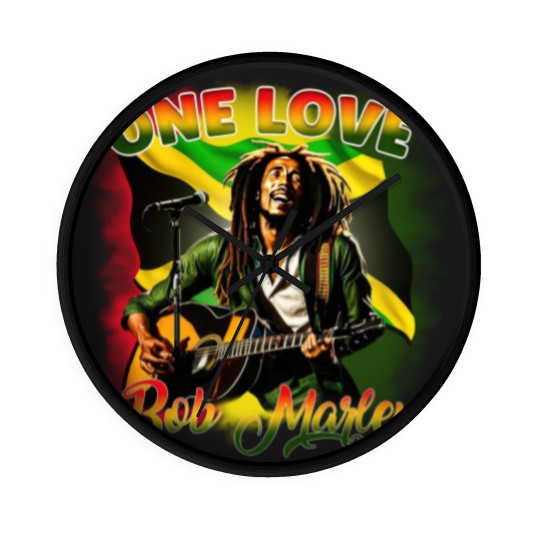 Discover Bob Marley , One love, One love movie Wall Clocks