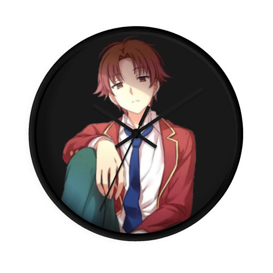 Discover Classroom of the Elite Ayanokouji v2compressed Wall Clocks