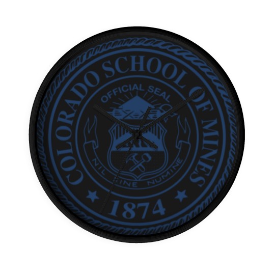 Discover Colorado School of Mines Sticker Wall Clocks