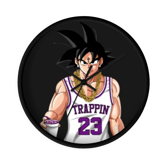 Discover Trap Goku Wall Clocks