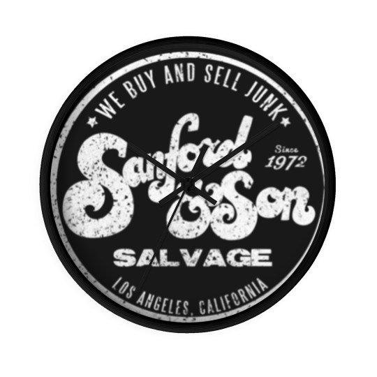 Discover white - Sanford And Son - Wall Clocks