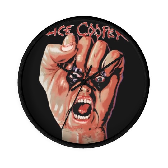 Discover Alice Cooper Tour Rock Music Wall Clocks, Alice Cooper, Raise Your Fist and Yell Wall Clocks
